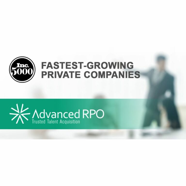 Advanced RPO Named to the 2019 Inc. 5000 Fastest-Growing Private Companies List