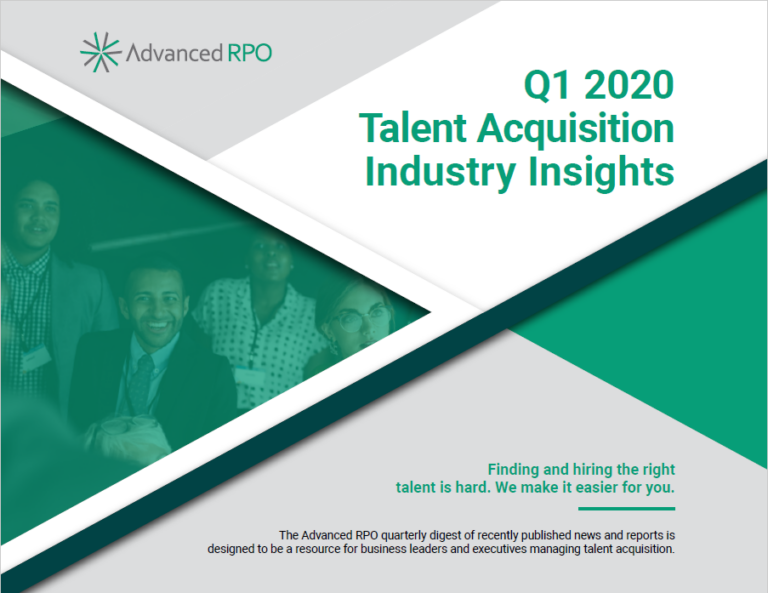 Q1 2020 Talent Acquisition Industry Insights Report