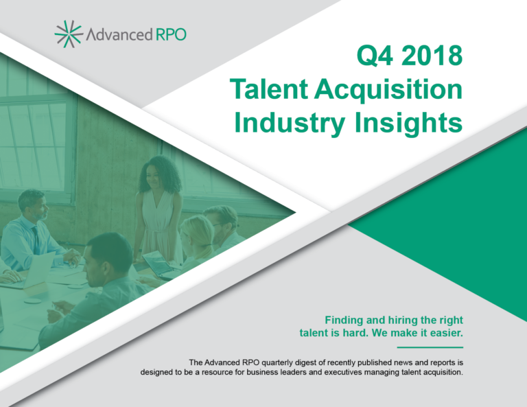 Digest: Q4 2018 Talent Acquisition Industry Insights Report