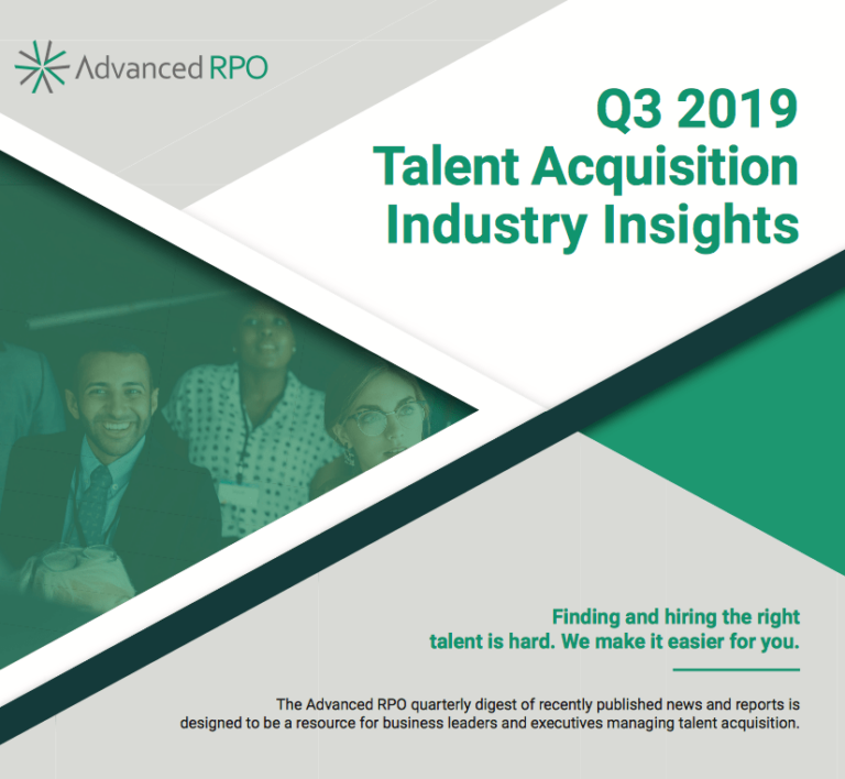 Digest: Q3 2019 Talent Acquisition Industry Insights Report