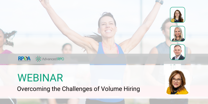 Overcoming the challenges of volume hiring hero image