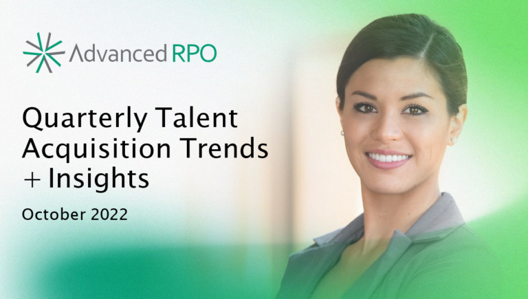 Quarterly Talent Acquisition Industry Insights Report October 2022